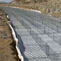 Boîte enduite de Gabion de maille hexagonale de PVC